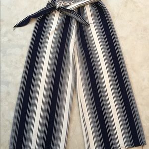 Striped Midi Pants SIZE M